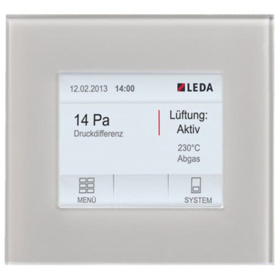 LEDA LUC 2 Unterdruck-Controller – Unterdruckwächter für Kamin und Lüftungsanlagen