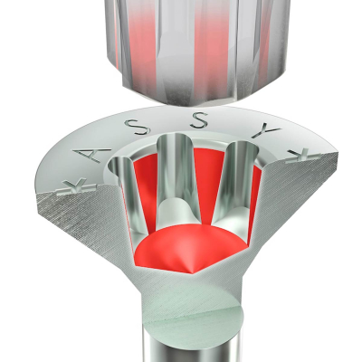 Würth Tellerkopfschrauben 8x100 mm Stahl verzinkt Packung 50