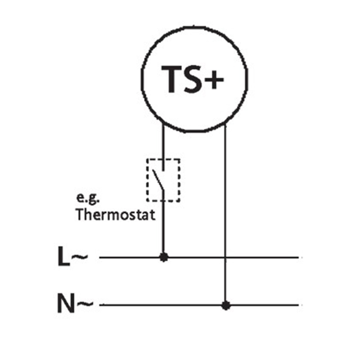 Eberle Stellantrieb TS+S.11 – thermoelektrischer Stellantrieb 230 V für Fußbodenheizung