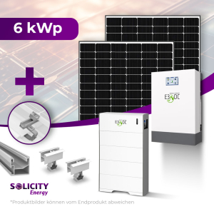 Komplettpaket 6 kWp – Trina Vertex S+ Module mit E3DC S10 SE 10, Notstrom vorbereitet