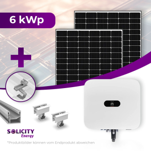 Komplettpaket 6 kWp – Trina Vertex S+ Module mit Huawei Wechselrichter