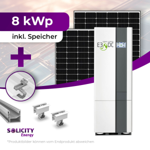 Komplettpaket 8 kWp Trina Vertex S+ E3/DC S10 X Hauskraftwerk Würth