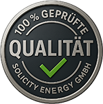 100% geprüfte Qualität – Solicity Energy GmbH